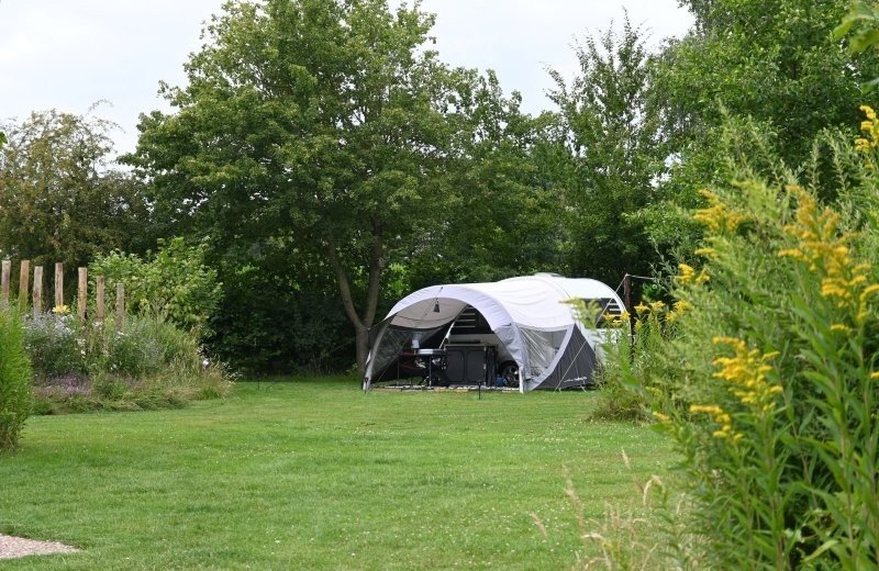 Natuurkampeerterrein rustig en klein